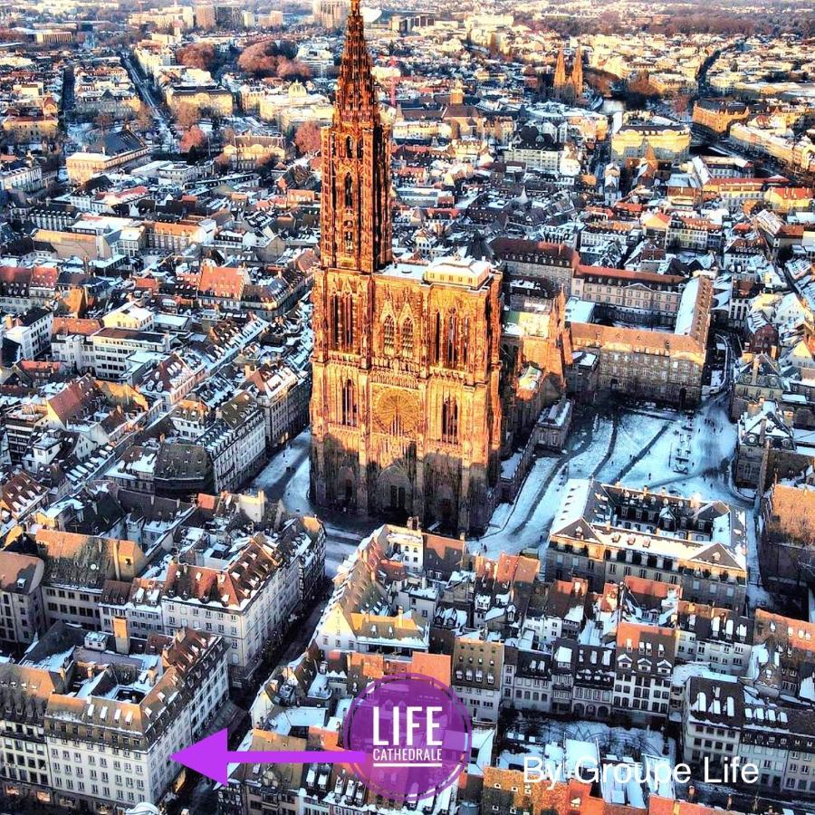 Life Cathedrale City-Center Place Gutenberg Strasburg Zewnętrze zdjęcie