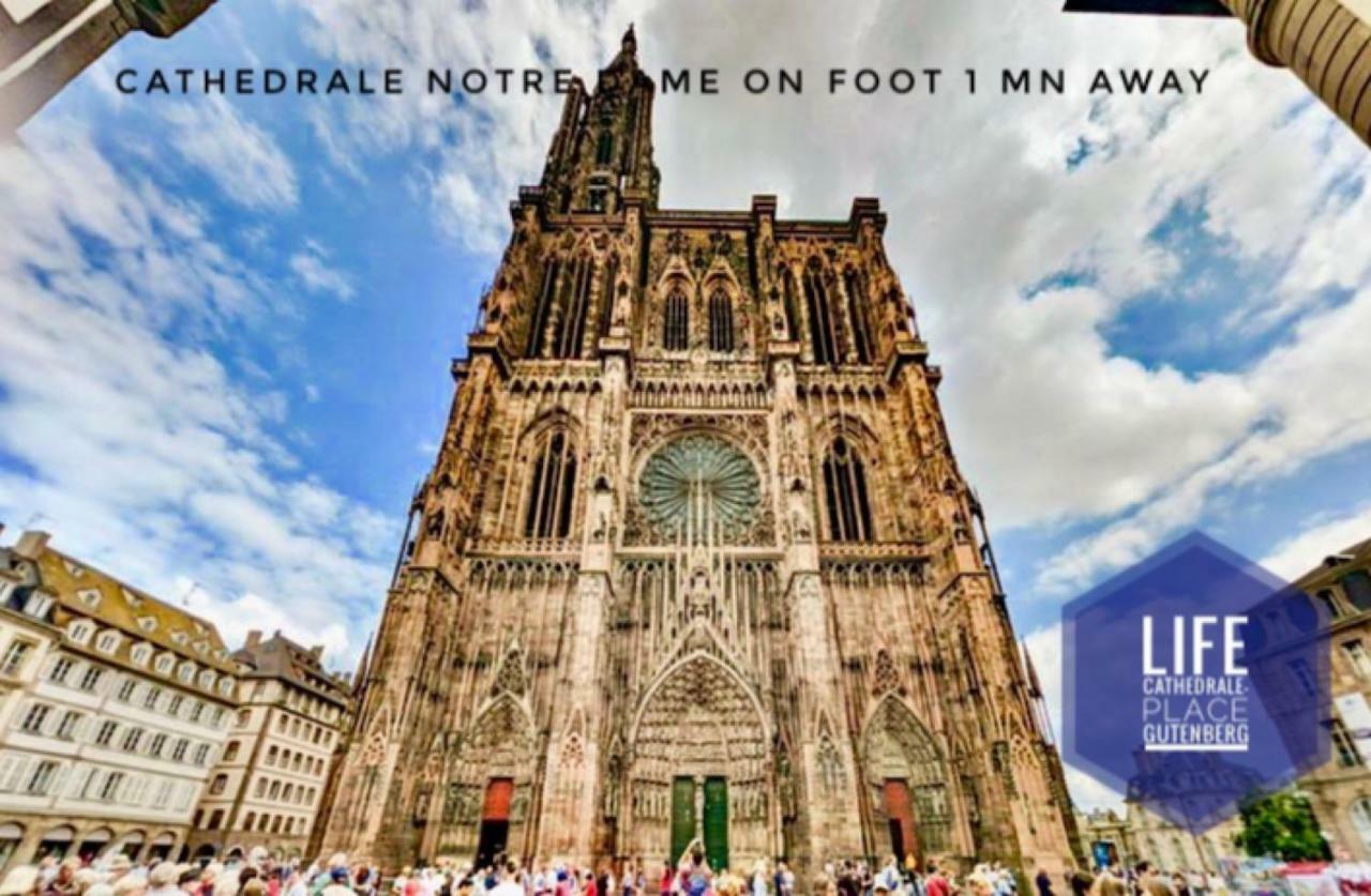Life Cathedrale City-Center Place Gutenberg Strasburg Zewnętrze zdjęcie