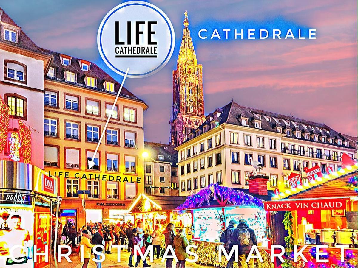 Life Cathedrale City-Center Place Gutenberg Strasburg Zewnętrze zdjęcie