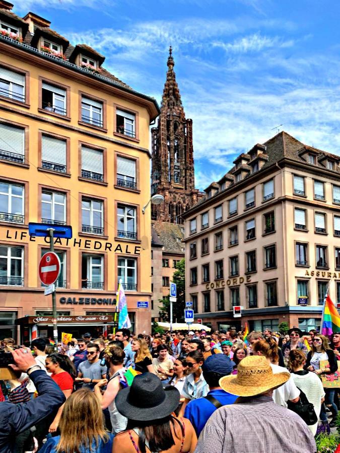 Life Cathedrale City-Center Place Gutenberg Strasburg Zewnętrze zdjęcie